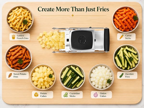 cutting vegetables