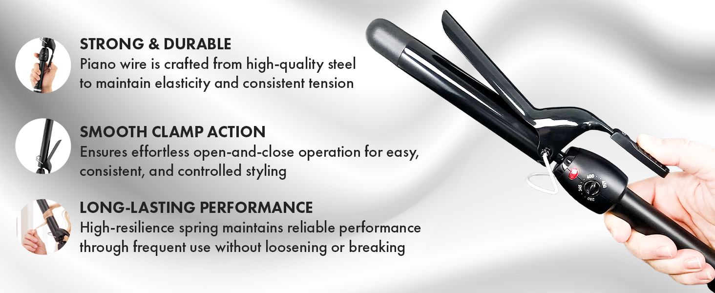 Long Barrel Curling Iron