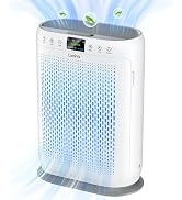 Air Purifiers for Home Large Room up to 2400sq.ft, LUNINO H13 HEPA Air Filter with PM 2.5 Display...