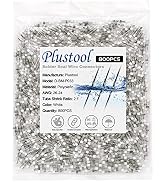 800PCS White Solder Seal Wire Connectors AWG26-24, Plustool Solder Seal Heat Shrink Butt Connecto...
