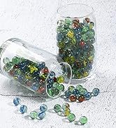 ARSUK Cat's Eye Glass Marble Runs, Comes in a Bag, Protection Against Damage, Sports Toys & Outdo...