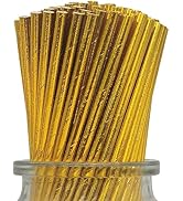 Solid Gold Straws
