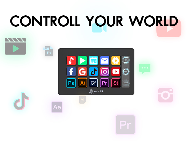 studio controller keyboard hotkey operation movie editing music photography work programming