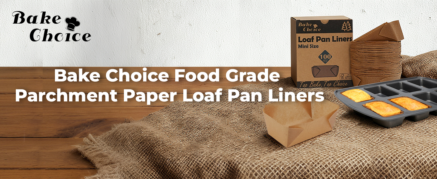 mini loaf pan liners