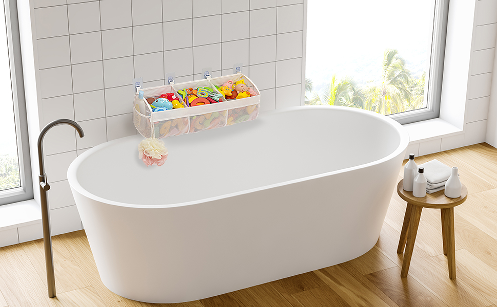 bathtub toy holder