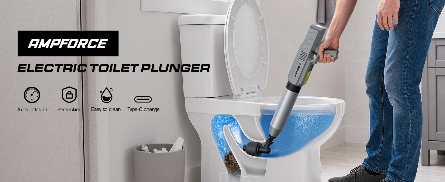 Electric Toilet Plunger