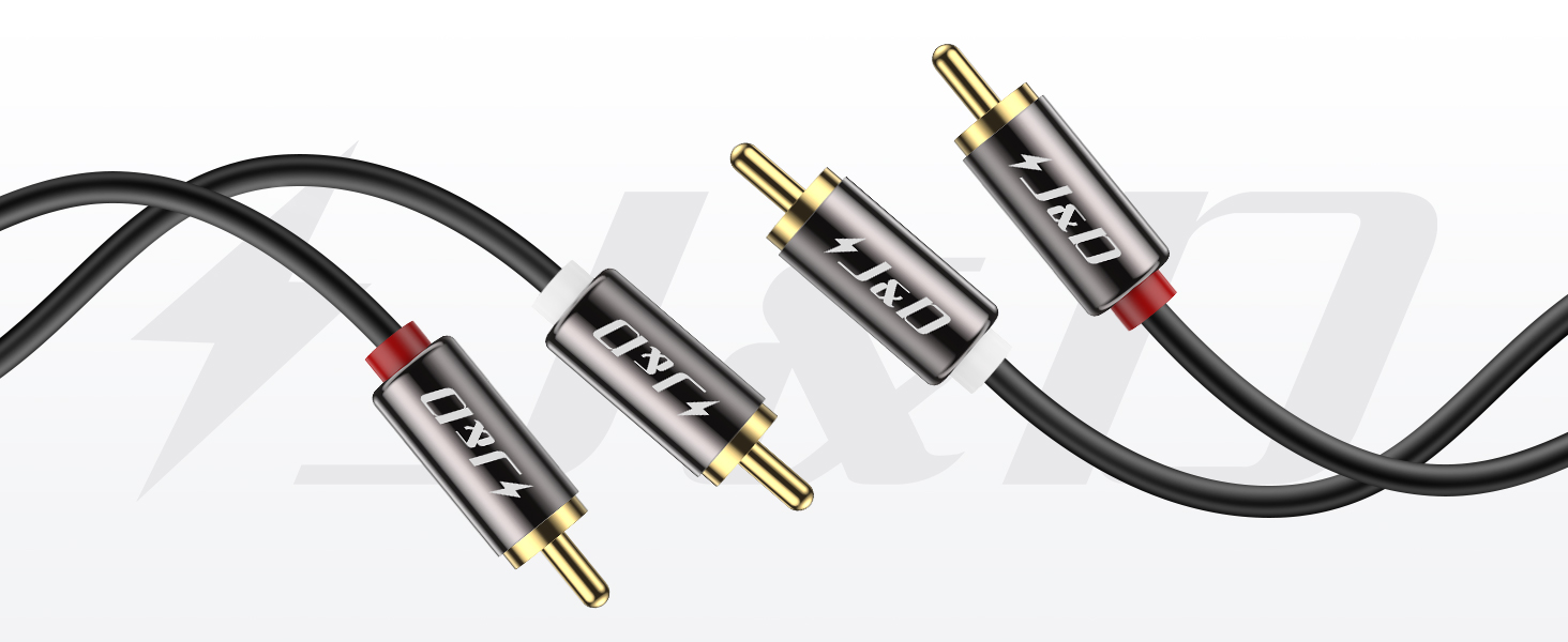 RCA Gold-plated plugs