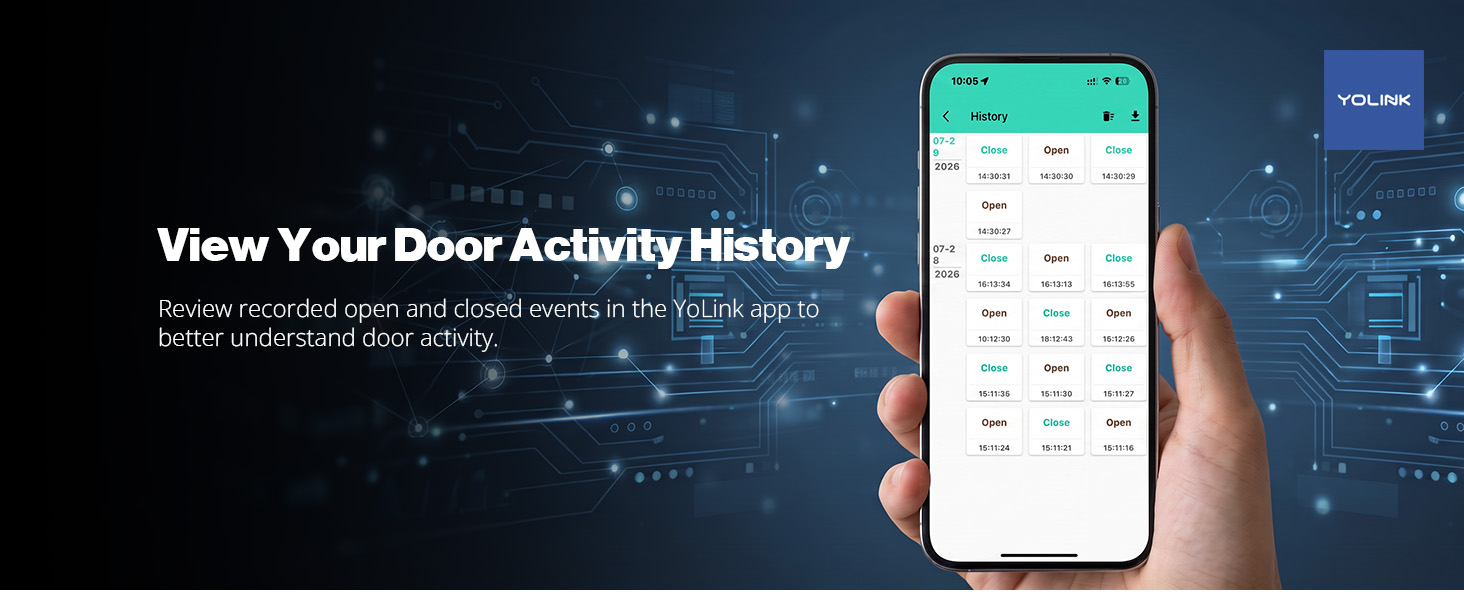 View Your Door Activity History