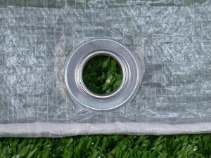 Metal grommets 6x10 clear tarp 4x6 small clear tarp 8x10 large tarp 20x20 20x30 transparent tarp
