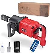 XIIW 1 Inch Air Impact Wrench, Up to 4000 ft-lbs High Reverse Torque, 27.6lbs Lightweight 1'' Pne...