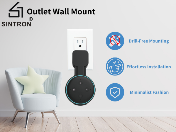 Echo Dot 3 Wall Mount