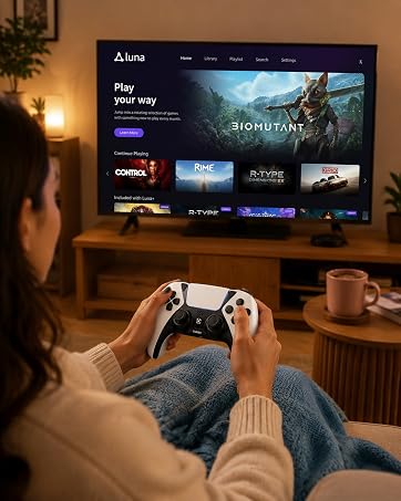 enjoy with luna cloud gaming