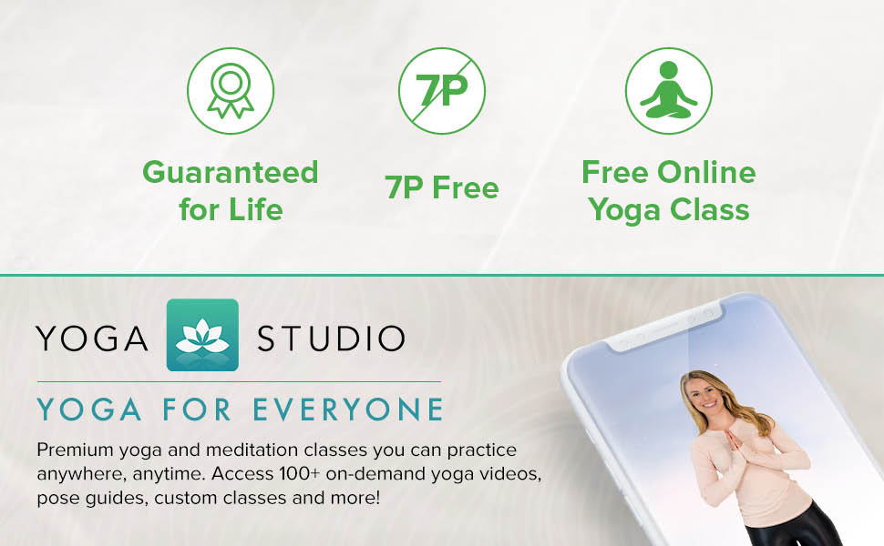 Gaiam Yoga Mat - 6mm Premium Print