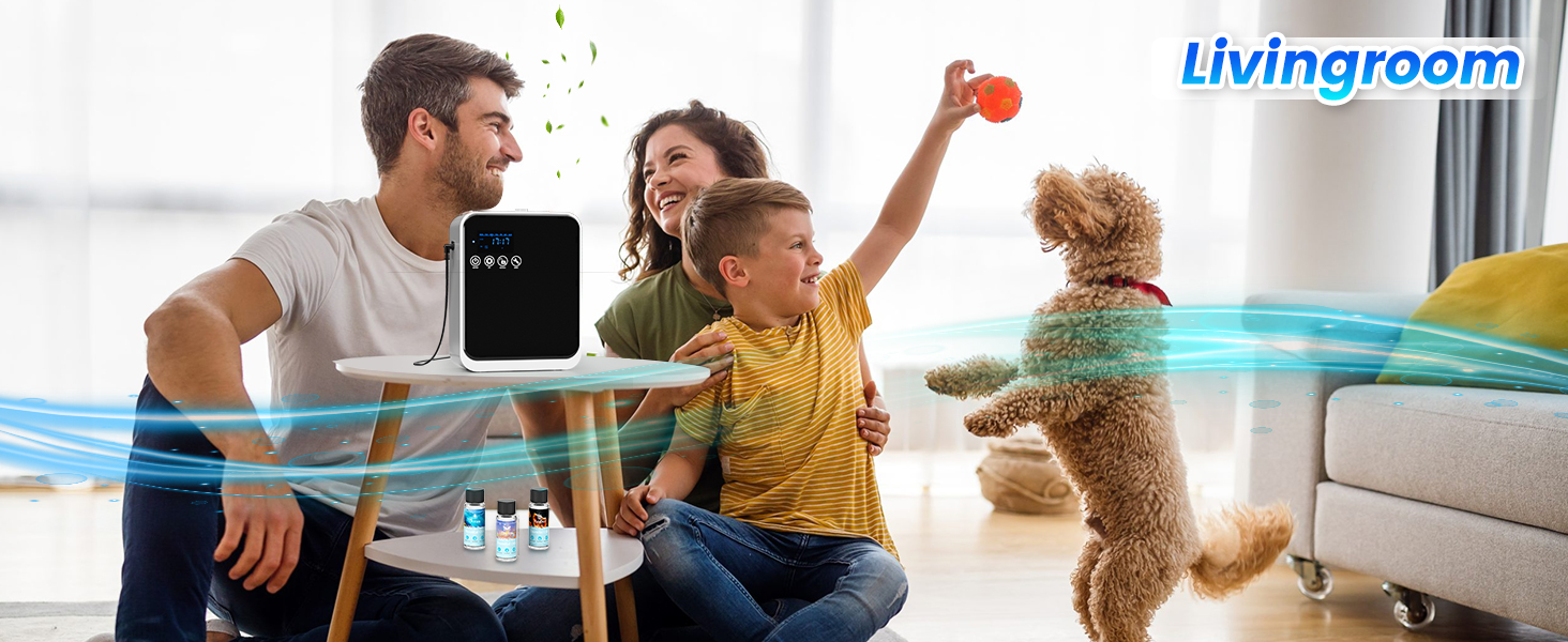 Waterless Scent Diffuser Livingroom