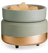 CANDLE WARMERS ETC 2-in-1 Candle and Fragrance Warmer for Warming Scented Candles or Wax Melts an...