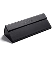ZanyLen Foldable Glasses Case Folds to Carry Leather and Closes with Magnets