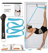 Stretching Strap With Door Anchor - Stretching Equipment to Improve Legs Flexibility - Splits Tra...