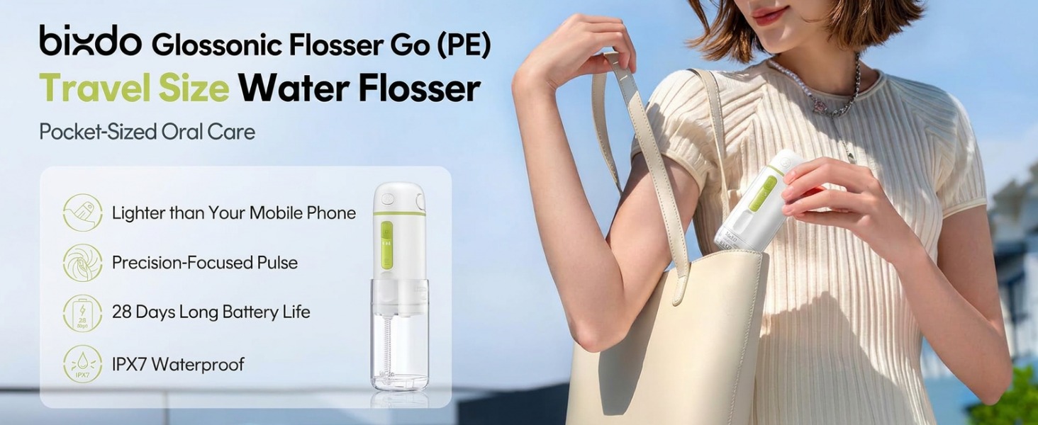 bixdo A30 PE Travel Size Water Flosser