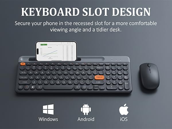 KEYBOARD SLOT DESIGN