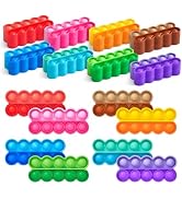 JoyCat 24 Pack Pop Fidget Party Favors for Kids, Bulk Sensory Toys for Classroom Prizes, Goodie B...