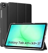 MoKo Case for Galaxy Tab A11+ Plus/A9+ 11-Inch 2026/2024, Slim Stand Protective Smart Cover with ...
