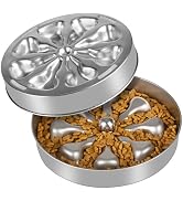 Oiwliur Slow Feeder Dog Bowls - Stainless Steel Non-Slip Metal Slow Feeding Bowl Suitable for Dry...