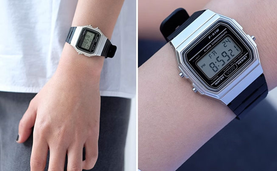 man watch band
