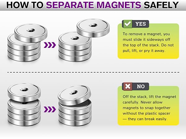 magnet with hole screw on magnets magnets with screw holes rock light magnetic mount