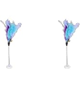YuanHolumid 2Pcs Random Color Interactive for Feather for Feather Teaser with Suction Cup for Kit...