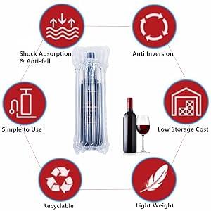 Inflatable Bottle Shipping Packaging Bags
