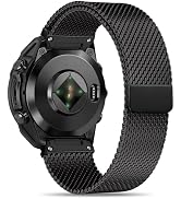 Bolesi Quick Fit Watchband Compatible with Garmin Fenix 8 Pro 47mm/Fenix 7 Pro/6 Pro/5 Plus,22mm ...