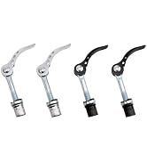 4Pcs Bicycle Folding Screw Seatpost Fixed Quick Release Screw Rod Mountain Bike Seatpost Clamp Se...