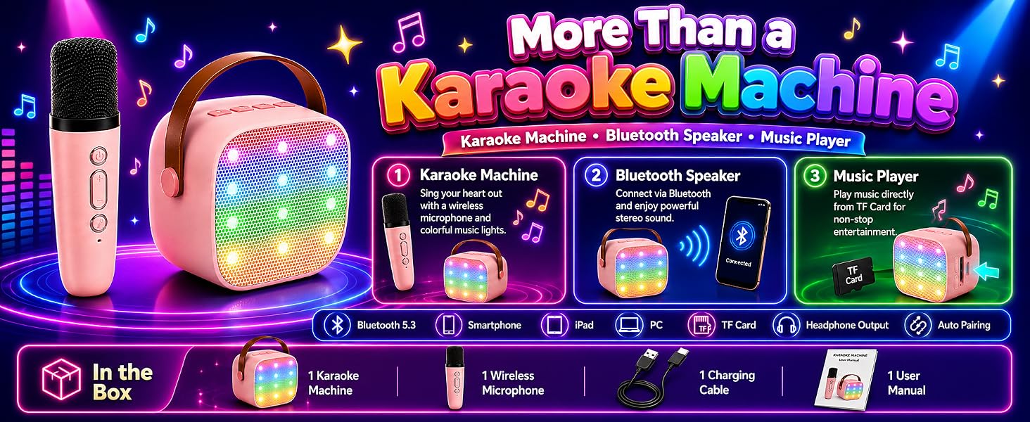 karaoke machine for kids