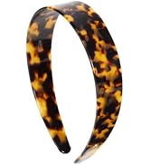 EVITA PERONI Wide Headbands for Women with Teeth Acetate Resin Hair Bands for Women's Hair No Hea...