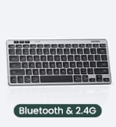 UGREEN K551 Slim Quiet Wireless Bluetooth 78Keys Keyboard, 3-Device Free Switching with Bluetooth...