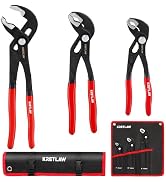 KRETLAW 3-Piece Groove Joint Pliers Set (12