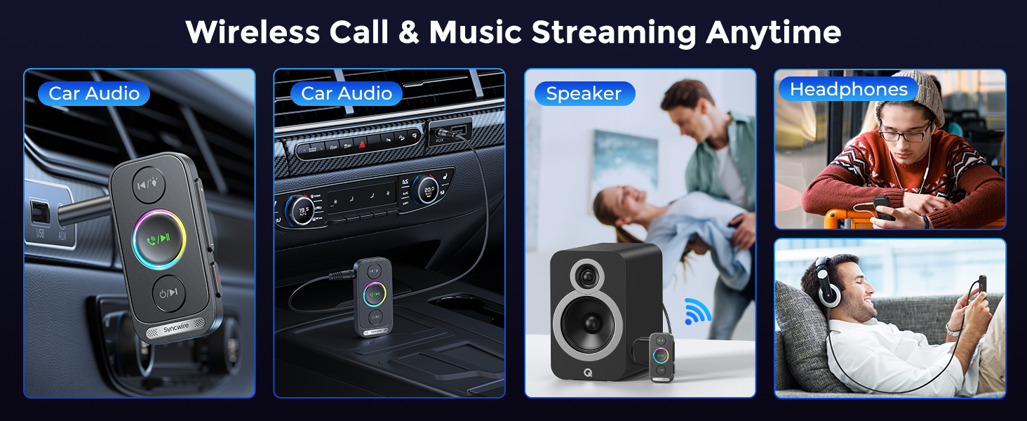 bluetooth aux adapter