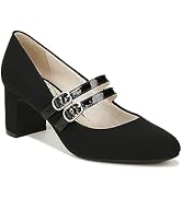 LifeStride Womens True Block Heel Mary Jane Dress Shoe Black 9 W