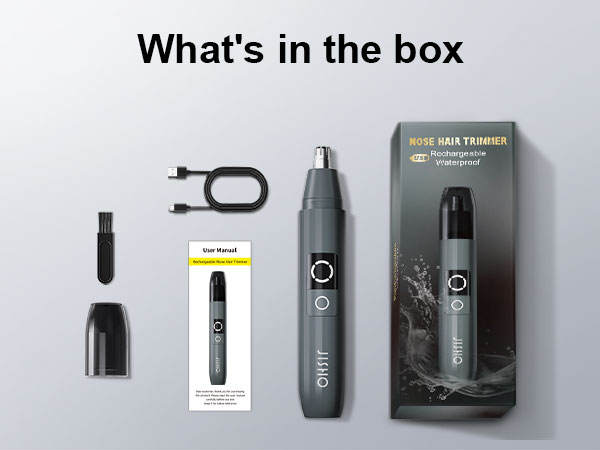 Rechargeable Ear and Nose Hair Trimmer