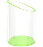 KOTEMON Pen Holder for Desk Organizer, Acrylic Makeup Brush Organizer Sanitizer Holder Pen and Pe...
