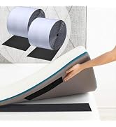 TEUVO 4.3 Inch x 26.3 Feet Adhesive Non Slip Couch Cushion Grip Hook and Loop Tape, Keep Couch Cu...