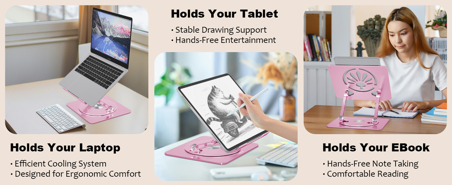 laptop stand for desk portable notebook stand ergonomic laptop riser office desk accessories