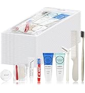 Toiletry Kits Homeless Personal Hygiene Care Package Kits Supplies In Bulk, Disposable Travel Siz...