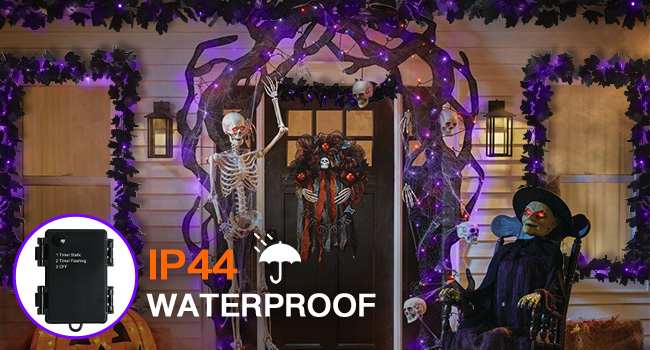 light up halloween decorations outside