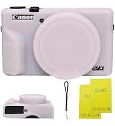 SZHSYJY Case for Canon Powershot G7 X Mark III Digital Camera,Soft Silicone Case for Canon Powers...