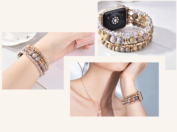 Apple Watch Band 40mm/38mm/41mm/42mm Iwatch Series 11 10 9 8 7 SE Series 6/5/4 Women