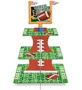 Gatherfun Football Touchdown Cupcake Stand - for Football Theme Birthday & Tailgate Party, Footba...
