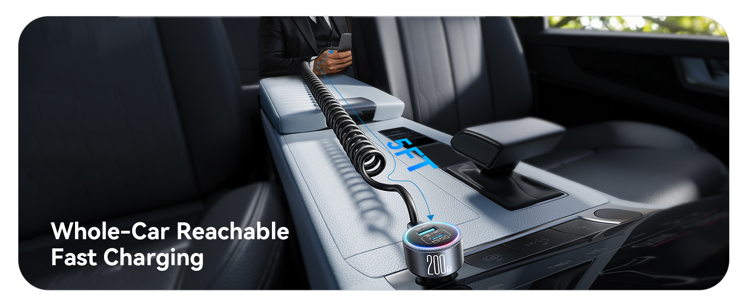 car charger usb c fast charge