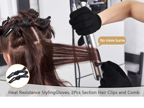 Heat Gloves for Hair Styling
