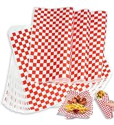 100Pcs Wax Paper Sheets for Food, Ultra Grease Resistant Deli Paper Sheet, Must-Have Sandwich Wra...